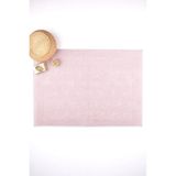 Mikasso Outlet %100 Pamuk 50X70 Paspas & Ayak Havlusu Pamuklu Pembe - Çok Renkli