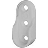 Mikasso Oval Askı Boru Flanşı Plastik 1,5 cm 20 Adet
