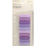 Mikasso Oval Eflatun Şeffaf Renkli Postit Post-It Post It. Kitap Ayracı Ayraç Postit Sticker Not Kağıdı Yapı - Çok Renkli