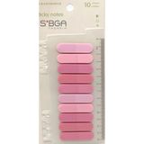 Mikasso Oval Pembe Şeffaf Renkli Postit Post-It Post It. Kitap Ayracı Ayraç Postit Sticker Not Kağıdı Yapışk - Çok Renkli