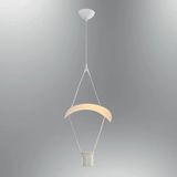 Mikasso Özcan Aydınlatma 4063A-1A-01 Paraşüt Sarkıt-A Metal 1 LED Beyaz - Çok Renkli