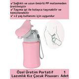 Mikasso Özel Üretim Dayanıklı Sağlıklı Pp Malzeme +2 Yaş Portatif Taşıma Ipli Kız Çocuk Lazımlık Pisuvar Pem - Çok Renkli