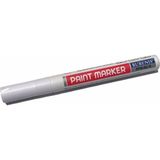 Mikasso Paint Marker Kalem Beyaz Renk Rpm 80/b (1 Adet) Beyaz - Çok Renkli