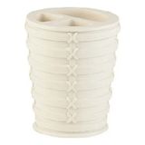 Mikasso Palm Diş Fırçalık Bej Reçine Bej - Çok Renkli