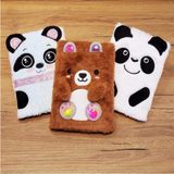 Mikasso Panda Tasarımlı Peluş Defter Karton 100 Yaprak Belirtilmemiş Belirtilmemiş Çok Renkli Belirtilmemiş