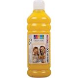 Mikasso Parmak Boyası 500 Ml. Limon Sarı Sarı - Çok Renkli