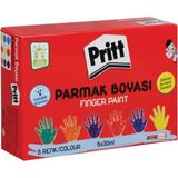 Mikasso Parmak Boyası 6X30 ml Beyaz - Çok Renkli