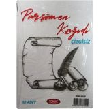 Mikasso Parşömen Kağıdı A4 Çizgisiz Kağıt 50LI - Çok Renkli
