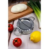 Mikasso Paslanmaz Çelik Büyük Ravioli Mantı Kalıbı KW-1119 Çelik
