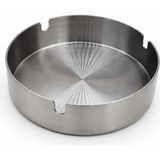 Mikasso Paslanmaz Çelik Küllük, Yuvarlak Küllük 8 cm Metal Metalik Yuvarlak