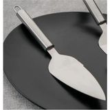 Mikasso Paslanmaz Çelik Pasta Spatulası Çelik Gri