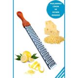 Mikasso Paslanmaz Uzun Limon Peynir Rendesi, Sarımsak Rendesi, Uzun El Rendesi Çelik