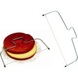 Mikasso Pasta Keki Dilimleyici Çelik Telli Dilimleyici Kesici Tel Metal Paslanmaz Çelik