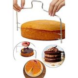 Mikasso Pasta Kesme Teli 39 Cm. + 10 Lu Krema Sıkma Torbası Plastik