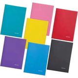 Mikasso Pastel Pp Kapak A4 80 Yp Çizgisiz Defter Karton Düz Çizgisiz Orta Boy Beyaz Bloknotlar A4 80 Yaprak - Çok Renkli