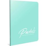 Mikasso Pastels A4 Tel Dikişli Pp Kapak 40 Yaprak Kareli Defter Karton Kareli 40 Yaprak Belirtilmemiş Orta B - Çok Renkli