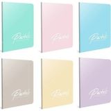 Mikasso Pastels Renk 40 Yp. A4 Çizgili Defter 1 Adet Gelir Sert Düz Çizgili 40 Yaprak Büyük Boy Turuncu Kons - Çok Renkli