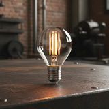Mikasso PC45 4W LED Filament Ampul E14 – 400 Lümen Sarı Işık, Şeffaf Cam Vintage