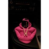Mikasso Pembe Vites Hoodie - Araç Vites Kıyafeti - Vites Poları - Her Araca Uyumlu Vites Hoodie - Çok Renkli