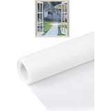 Mikasso Pencere Sinekliği 130X150 cm Çift Kanat Uçan Böcek Sinek Örümcek Engelleyici Perde Dayanıklı Tül Pol