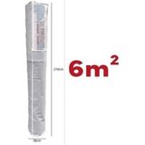 Mikasso ® Pencereli Halı Hurcu Toz Geçirmez Sağlam Dayanıklı Hurç Organizer 4m² Belirtilmemiş 100 x 100 Gri