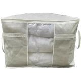 Mikasso Pencereli Yastık Yorgan Hurcu 75 x 40 x 40 cm Mika Gri