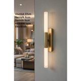 Mikasso Perla Modern Eskitme 37 cm Pilli ve Elektrikli Günışığı Ledli 1 Adet Duvar Apliği ,aplik,pilli Aplik - Çok Renkli
