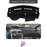 Mikasso Peugeot 307 (2001-2008) Araca Özel Torpido Örtüsü | Ön Göğüs Kılıfı | Tam Koruma | Oto Aksesuar |T96 - Çok Renkli