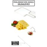 Mikasso Peynir Kesme Teli Paslanmaz Peynir/çikolata Dilimleyici-Çok Amaçlı Dilimleyici-1 Adet Tel Hediyeli P