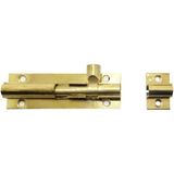 Mikasso Pirinç Kapı Sürgüsü 7.5cm - Sarı (1 Adet) Emniyet Kelepçesi Garantisiz Metal Prinç Sarı Sürgü Metal