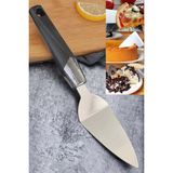 Mikasso Pizza Kek Pasta Kesici ve Servis Spatulası 28CM Paslanmaz Çelik RD028 Plastik Çok Renkli