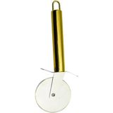 Mikasso Pizza Kesici, Geniş Çaplı, Renkli Saplı (Gold) Newprh 1063348 Belirtilmemiş