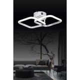 Mikasso Pl 01 2 Model Krom 3 Renkli Salon ve Oturma Odası Için Ideal Alüminyum Avize, 45X10 Alüminyum 1 E27 - Çok Renkli