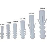 Mikasso Plastik Dübel 10 mm 100 Adet