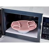 Mikasso Plastik Katlanır Mikrodalga ve Buzdolabı Rafı Plastik 10 x 15 Pembe Tr