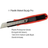 Mikasso Plastik Maket Bıçağı Pro 18 mm Pro