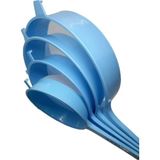 Mikasso Plastik Süt Süzgeci 4 Lü (12 14 17,5 20 Cm) Süzgeç Plastik