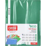 Mikasso Plastik Telli Dosya Yeşil 50'li 1 Paket ( 50 Adet ) Karton Spiralli Kareli 100 Yaprak Orta Boy Turku - Çok Renkli