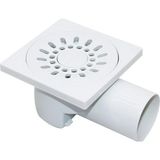 Mikasso Plastik Yer Süzgeç 10X10 50MM Çıkışlı 1 Adet Çelik 1 Parça Tr Belirtilmemiş