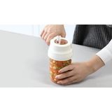 Mikasso Plastlife Plastik Pratik Kavanoz Açacağı Beyaz