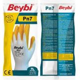 Mikasso Pn7 Sarı Nitril Iş Eldiveni 10" Beden 5 Çift Sarı