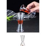 Mikasso Polikarbon Jigger Kokteyl Ölçme Bardağı 10/20ML RA624 Plastik