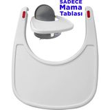 Mikasso Portatif Mama Tablası "banyo Oturağına Özel Beyaz - Çok Renkli