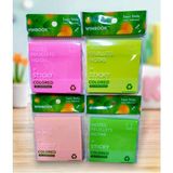 Mikasso Postit Seti 4 Lü 4X100 Sayfa Özel Renkler Şeker Pembe Yavruağzı Yeşil Elma Neon Sarı Yapışkanlı Not - Çok Renkli