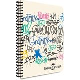 Mikasso Pp Kapak Grafiti Spiralli Defter 80 Yp Çizgili 5075 000427-PUNK Yumuşak Belirtilmemiş Belirtilmemiş - Çok Renkli