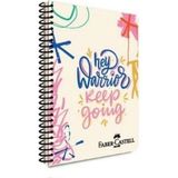 Mikasso Pp Kapak Grafiti Spiralli Defter 80 Yp Kareli 5075 000428-KEEP Going Yumuşak Belirtilmemiş Belirtilm - Çok Renkli