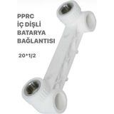Mikasso Pprc Çiftli Batarya Bağlantısı 20*1/2 ** Kalorifer Doğalgaz Su Tesisat Malzemesi