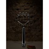 Mikasso Pratik 23 cm Lüks Paslanmaz Metal Patates Ezici Patates Ezici Püre Yapıcı Çelik