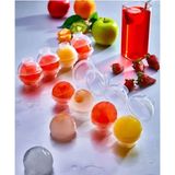 Mikasso Pratik 4'lü Küre Buz Kalıbı Sihirli Buz Küreler Plastik