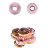 Mikasso Pratik Donut Kek Kalıbı Hamur Kesici Şekillendirici Kalıp Aparat Plastik